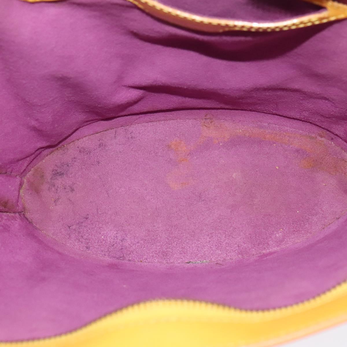 LOUIS VUITTON Epi Saint Jacques Hand Bag Yellow M52279 LV Auth 123915