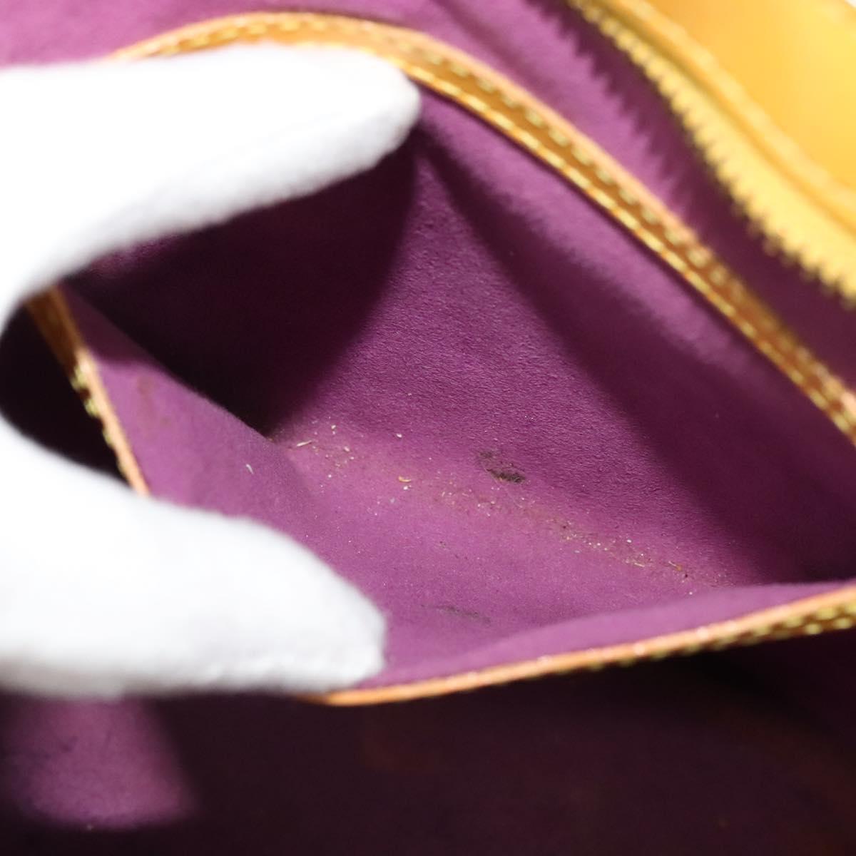 LOUIS VUITTON Epi Saint Jacques Hand Bag Yellow M52279 LV Auth 123915