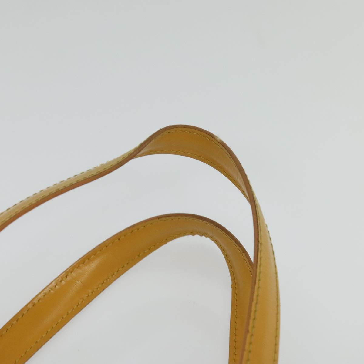 LOUIS VUITTON Epi Saint Jacques Hand Bag Yellow M52279 LV Auth 123915