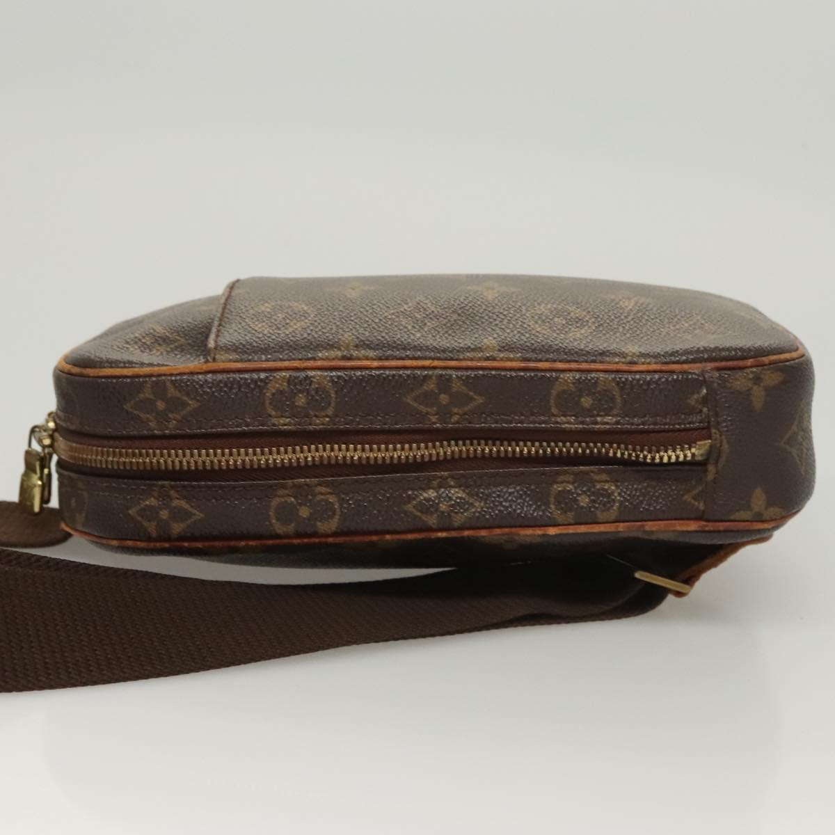 LOUIS VUITTON Monogram Pochette Gange Shoulder Bag M51870 LV Auth 123927