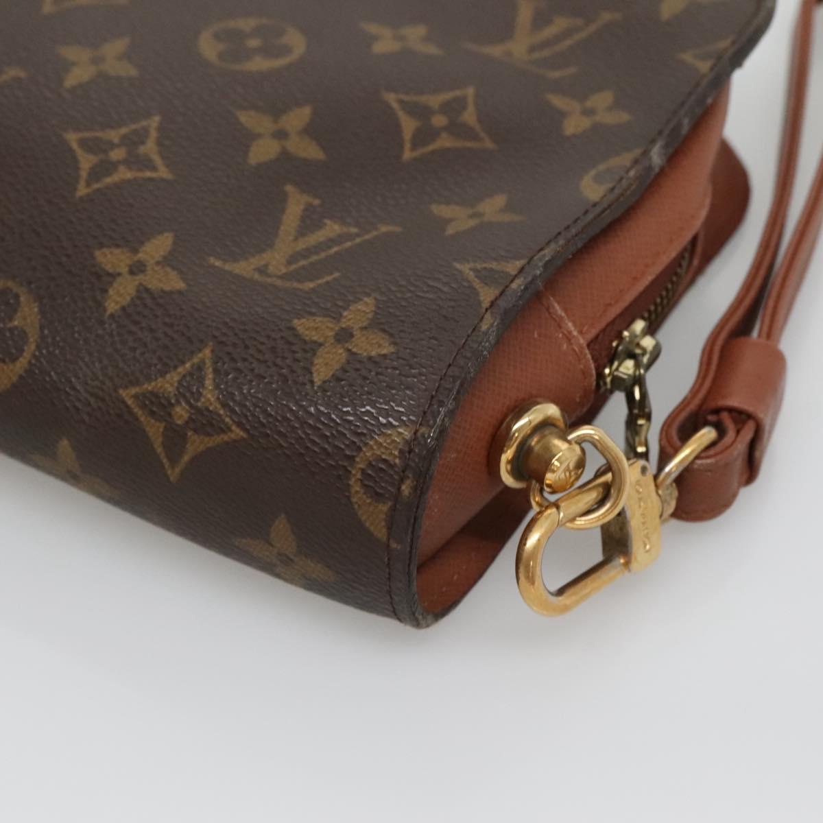 LOUIS VUITTON Monogram Orsay Clutch Bag M51790 LV Auth 123929
