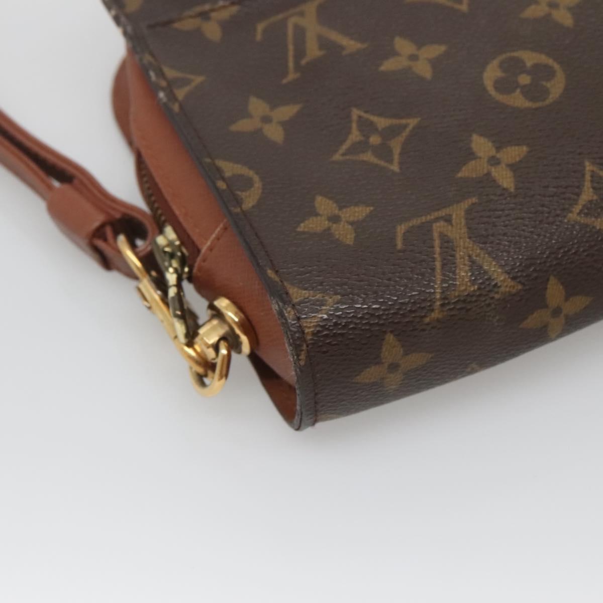 LOUIS VUITTON Monogram Orsay Clutch Bag M51790 LV Auth 123929