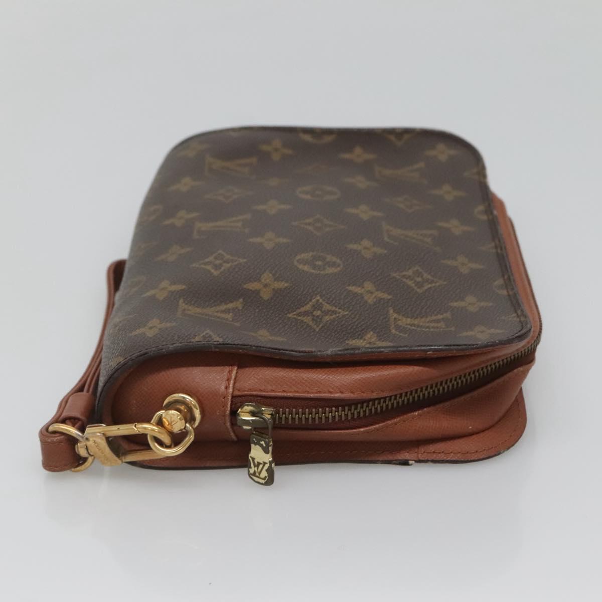 LOUIS VUITTON Monogram Orsay Clutch Bag M51790 LV Auth 123929