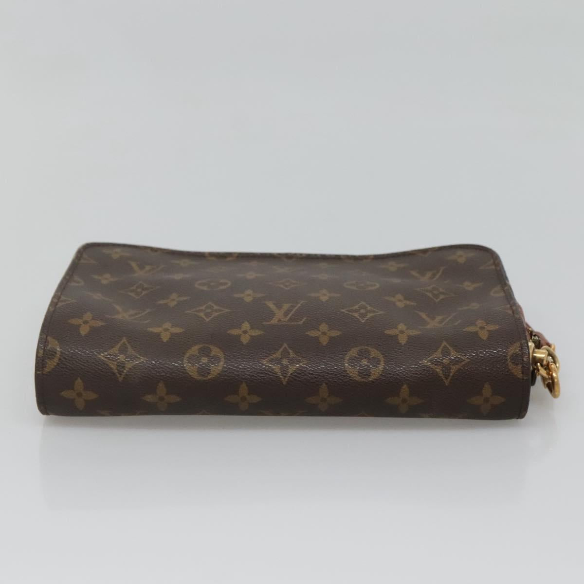 LOUIS VUITTON Monogram Orsay Clutch Bag M51790 LV Auth 123929