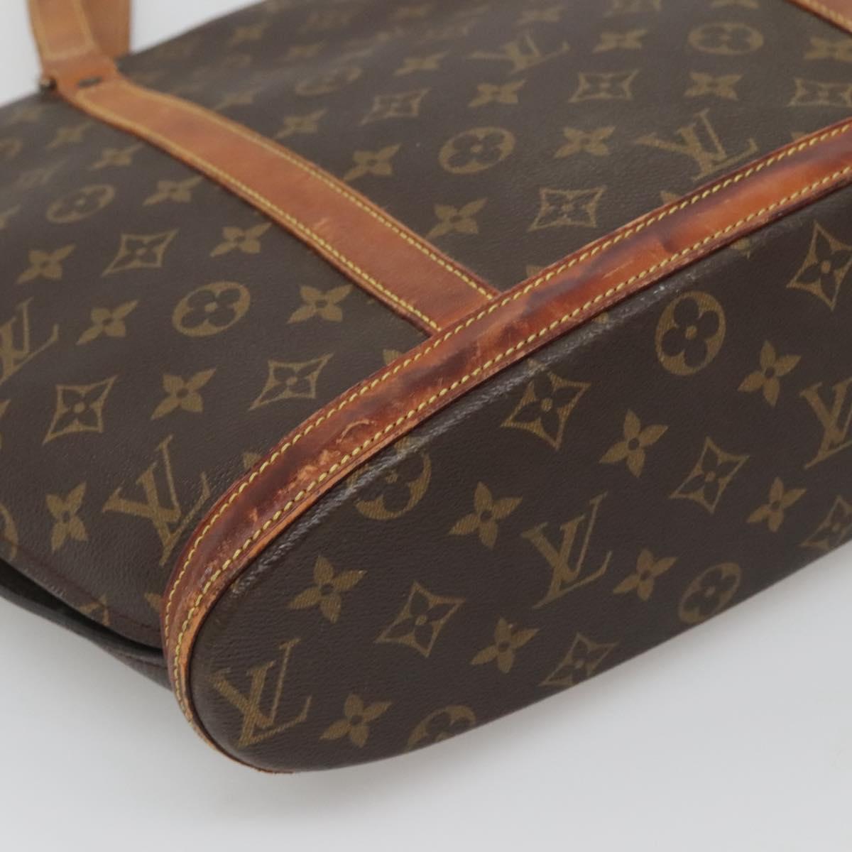 LOUIS VUITTON Monogram Babylone Tote Bag M51102 LV Auth 123936