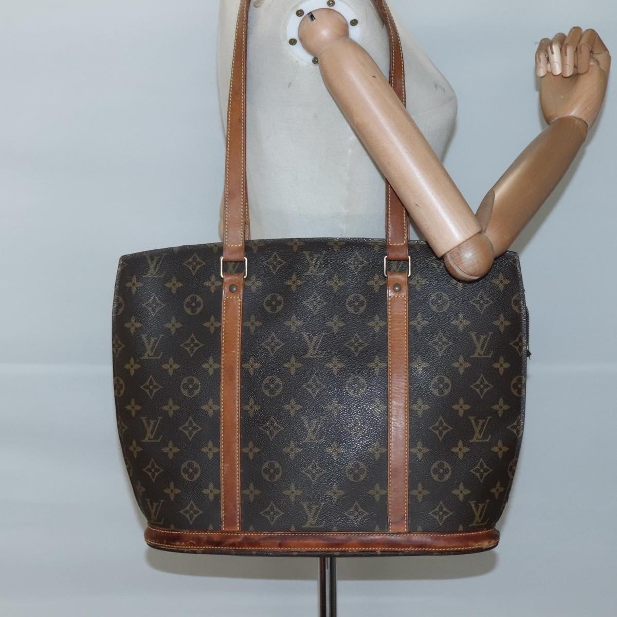 LOUIS VUITTON Monogram Babylone Tote Bag M51102 LV Auth 123936