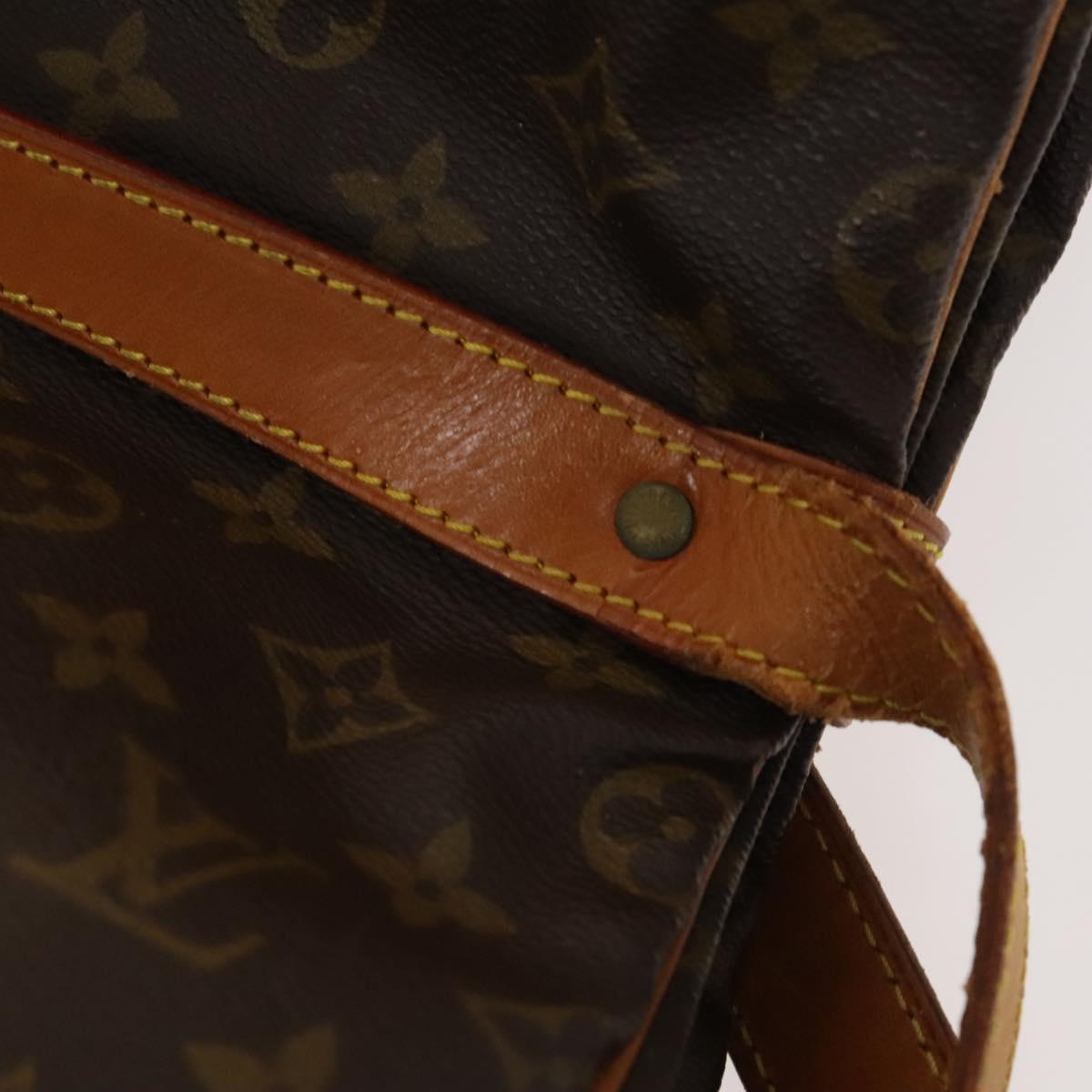 LOUIS VUITTON Monogram Saumur 43 Shoulder Bag M42252 LV Auth 123937