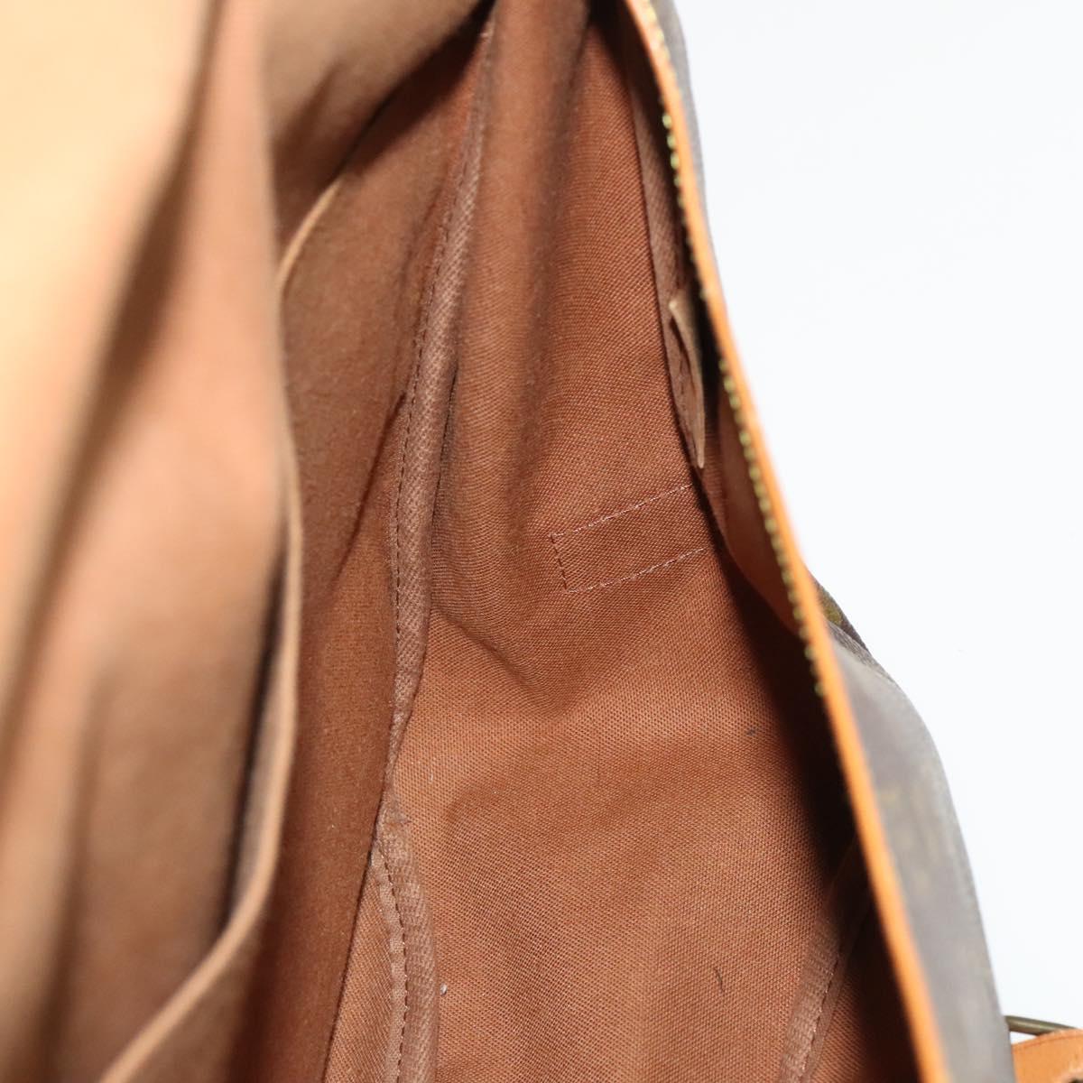 LOUIS VUITTON Monogram Saumur 43 Shoulder Bag M42252 LV Auth 123937