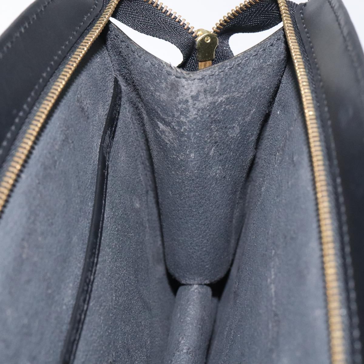 LOUIS VUITTON Epi Trousse Crete Pouch Black M48402 LV Auth 123988