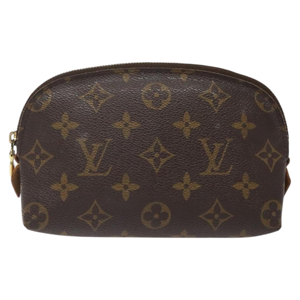 LOUIS VUITTON Monogram Pochette Cosmetic PM Pouch M43998 LV Auth 124034