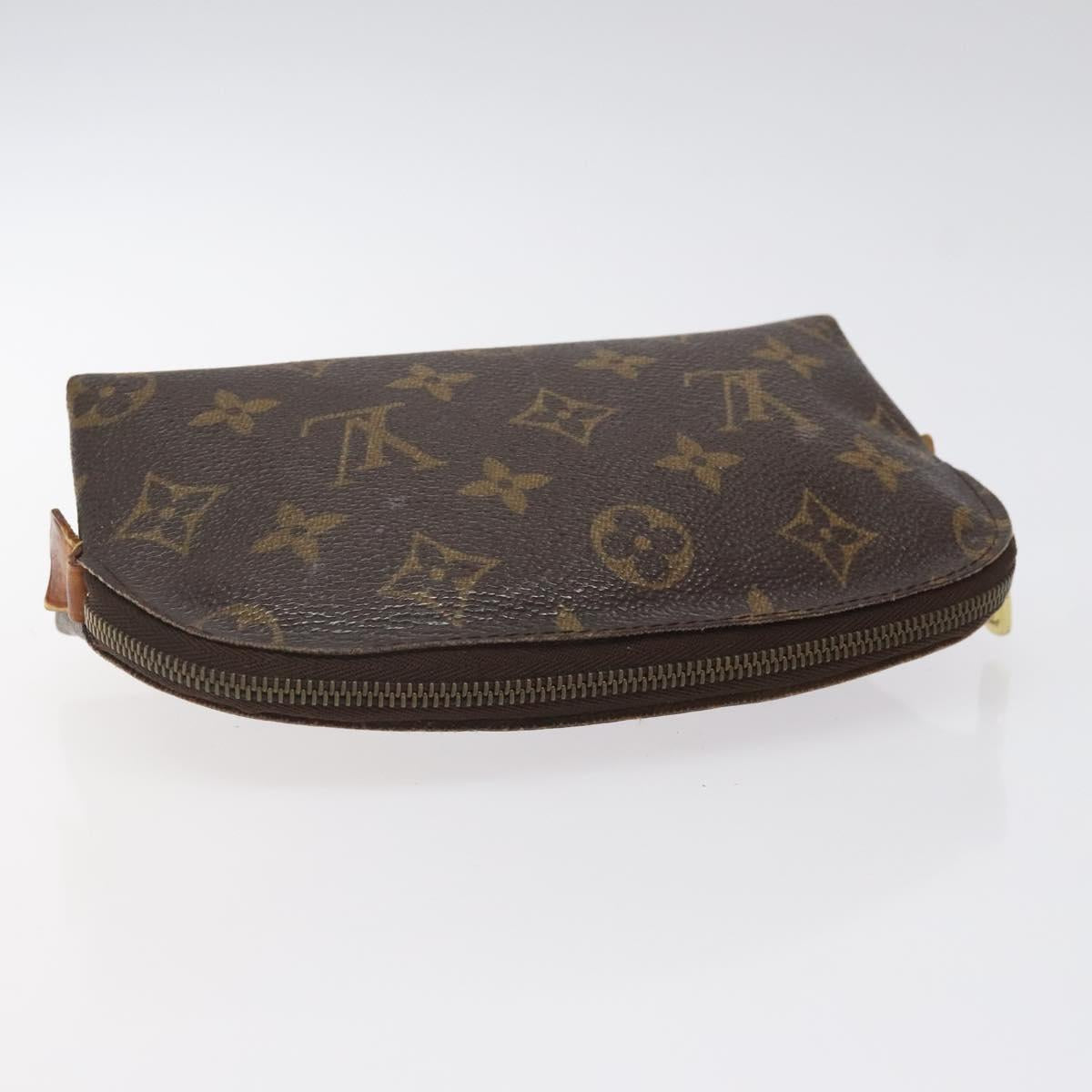 LOUIS VUITTON Monogram Pochette Cosmetic PM Pouch M43998 LV Auth 124034
