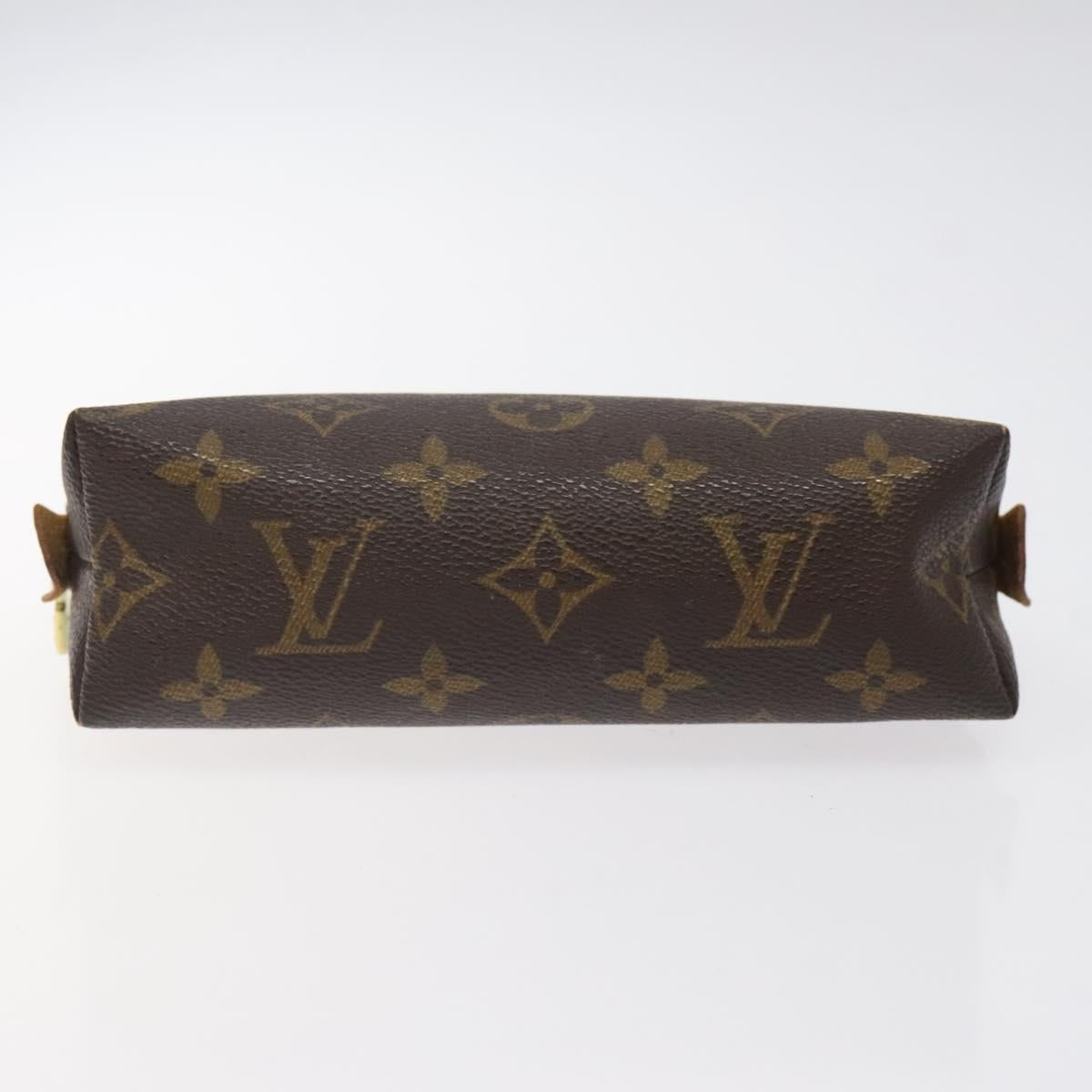 LOUIS VUITTON Monogram Pochette Cosmetic PM Pouch M43998 LV Auth 124034