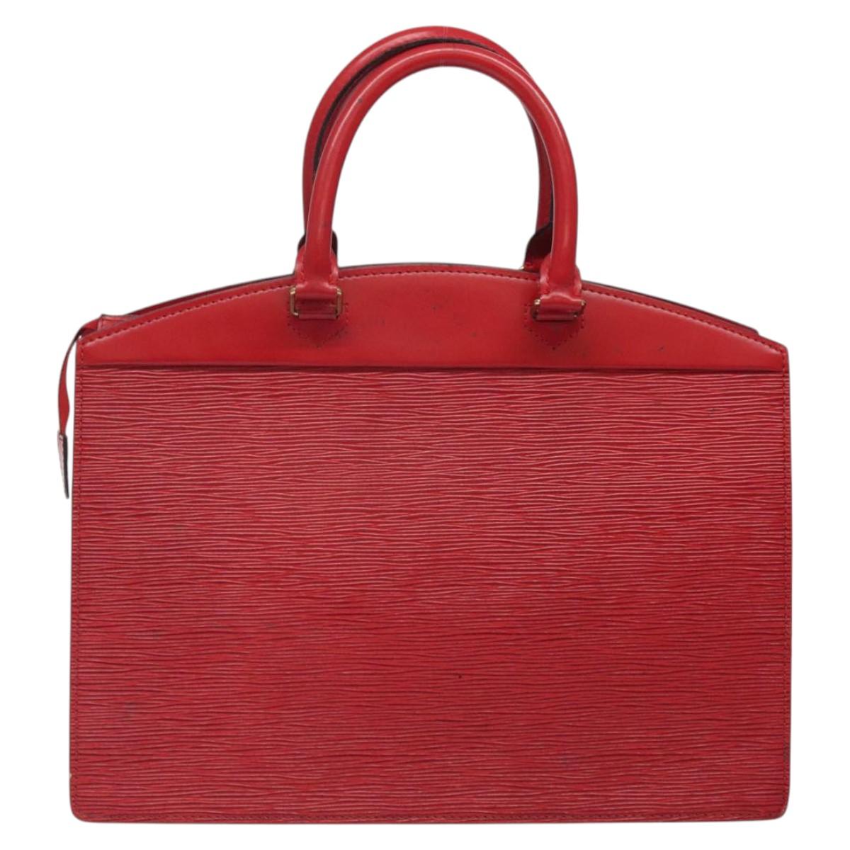 LOUIS VUITTON Epi Riviera Hand Bag Red M48187 LV Auth 124049