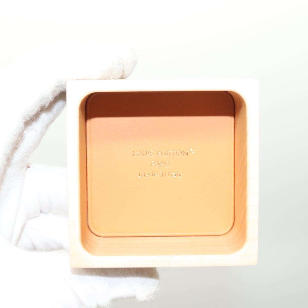 LOUIS VUITTON Monogram Metalgram Box metal Gold GI1139 LV Auth 124053M