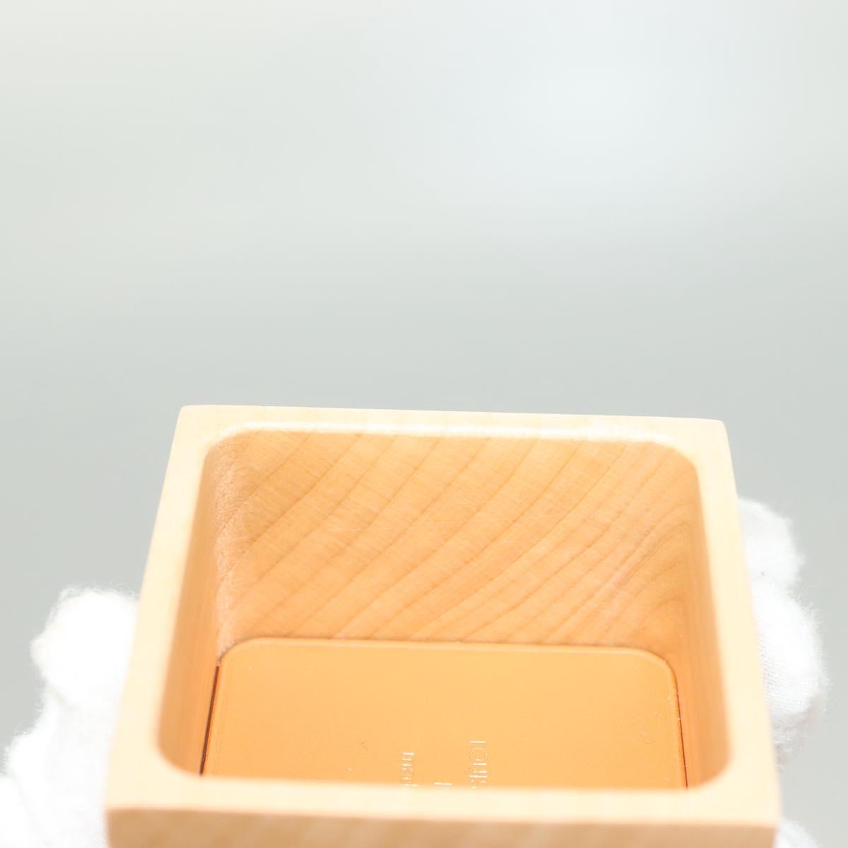 LOUIS VUITTON Monogram Metalgram Box metal Gold GI1139 LV Auth 124053M