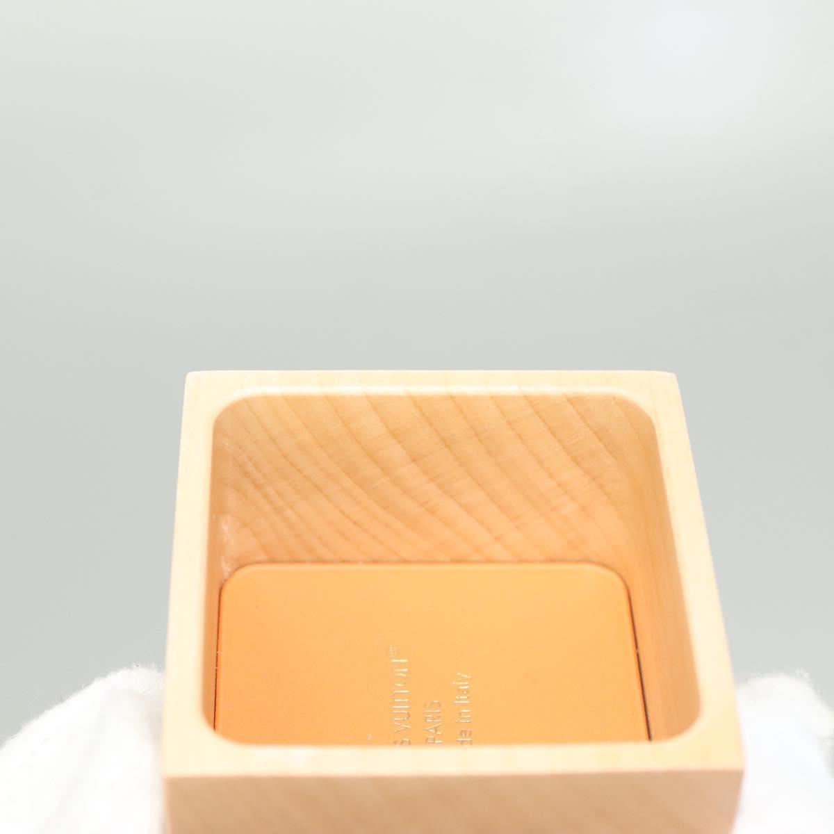 LOUIS VUITTON Monogram Metalgram Box metal Gold GI1139 LV Auth 124053M