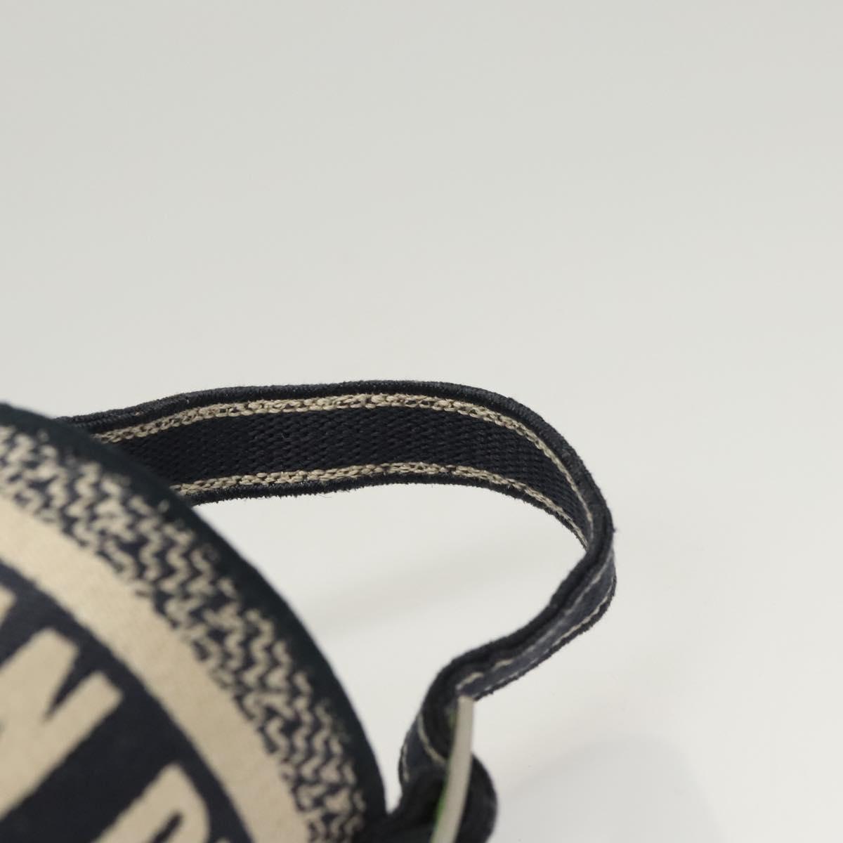 Christian Dior Oblique Fragrance Case Accessory Case Canvas Navy Auth 124067