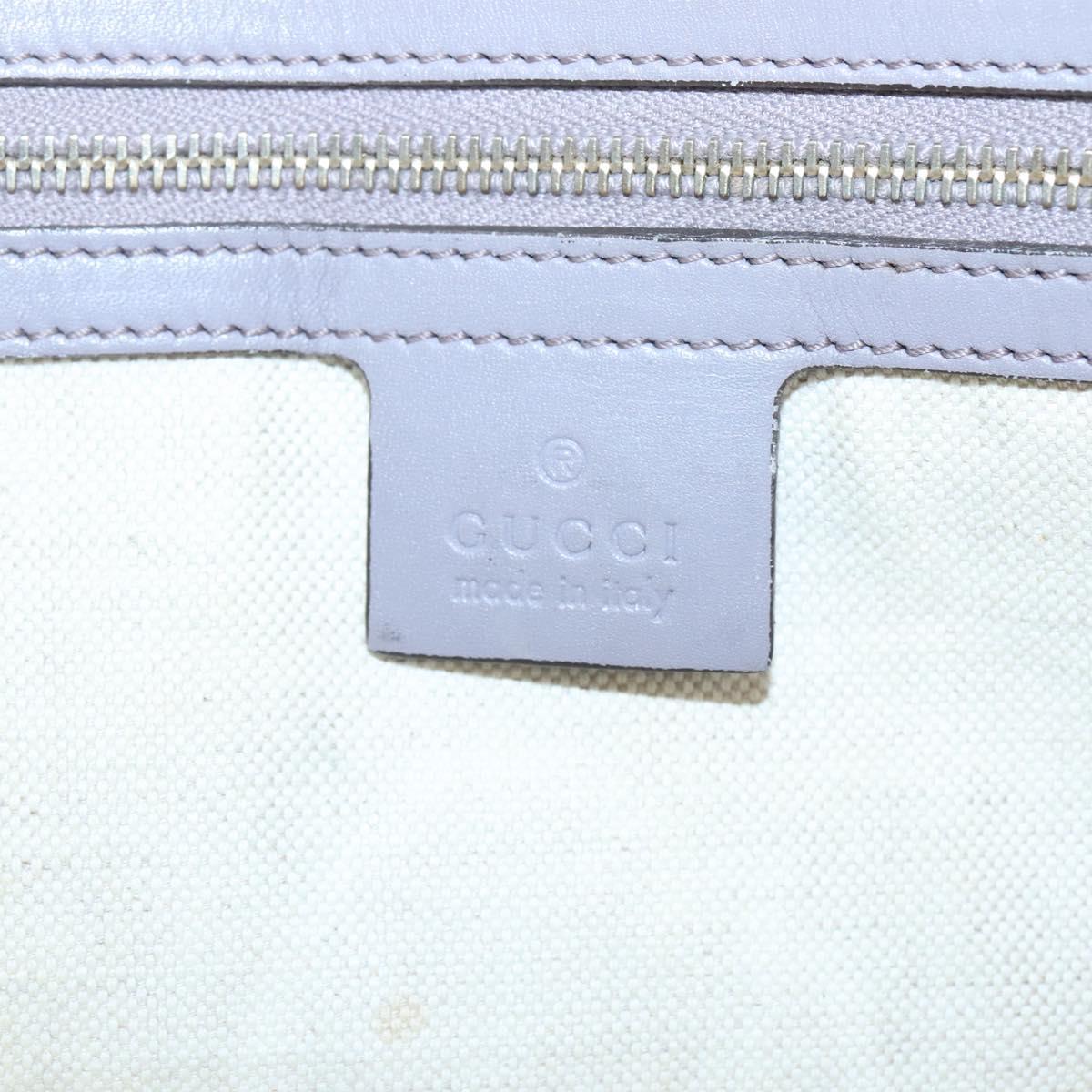 GUCCI GG Canvas Tote Bag Beige gold 269956 Auth 124245