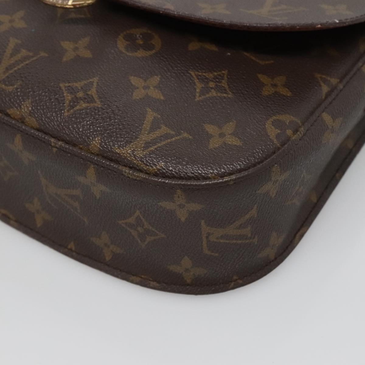 LOUIS VUITTON Monogram Saint Cloud GM Shoulder Bag M51242 LV Auth 124259