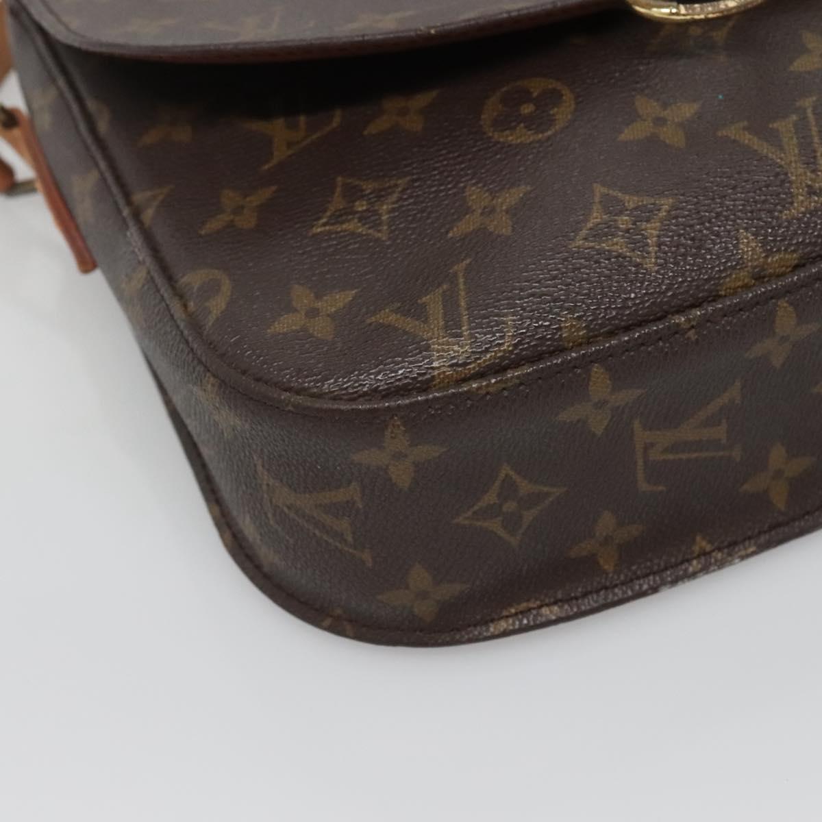 LOUIS VUITTON Monogram Saint Cloud GM Shoulder Bag M51242 LV Auth 124259
