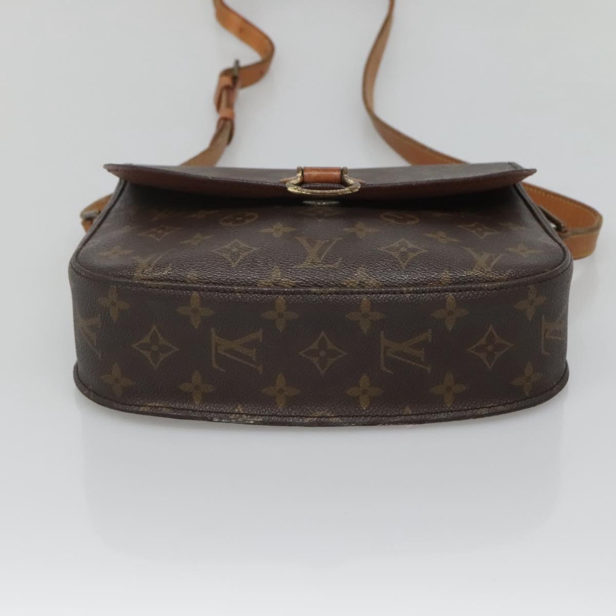 LOUIS VUITTON Monogram Saint Cloud GM Shoulder Bag M51242 LV Auth 124259