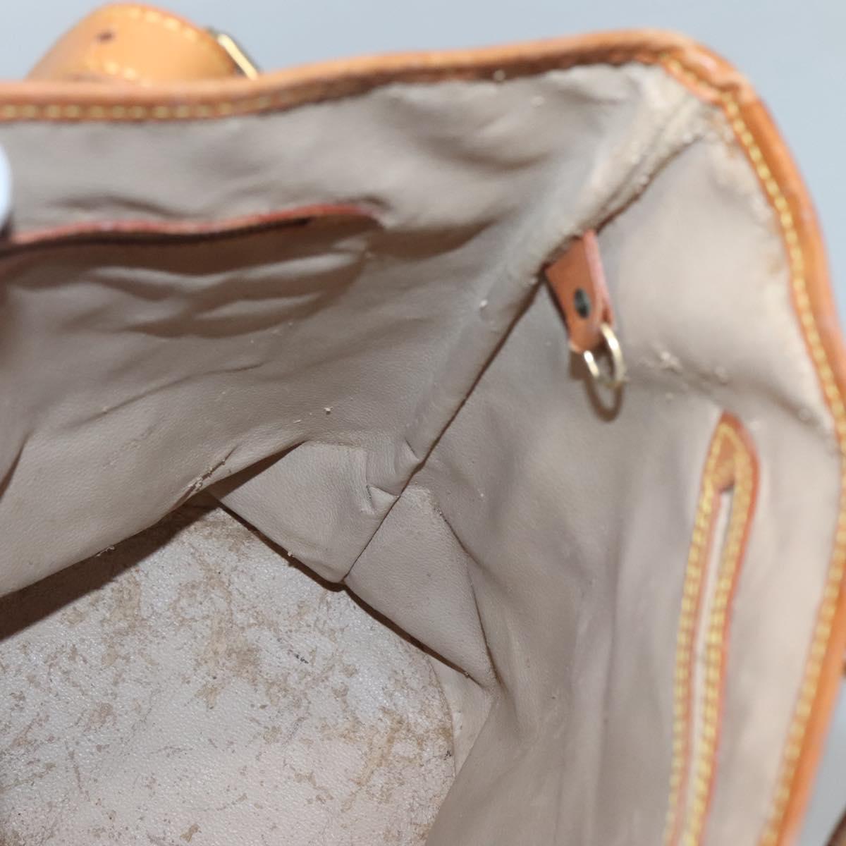 LOUIS VUITTON Monogram Bucket GM Shoulder Bag M42236 LV Auth 124334