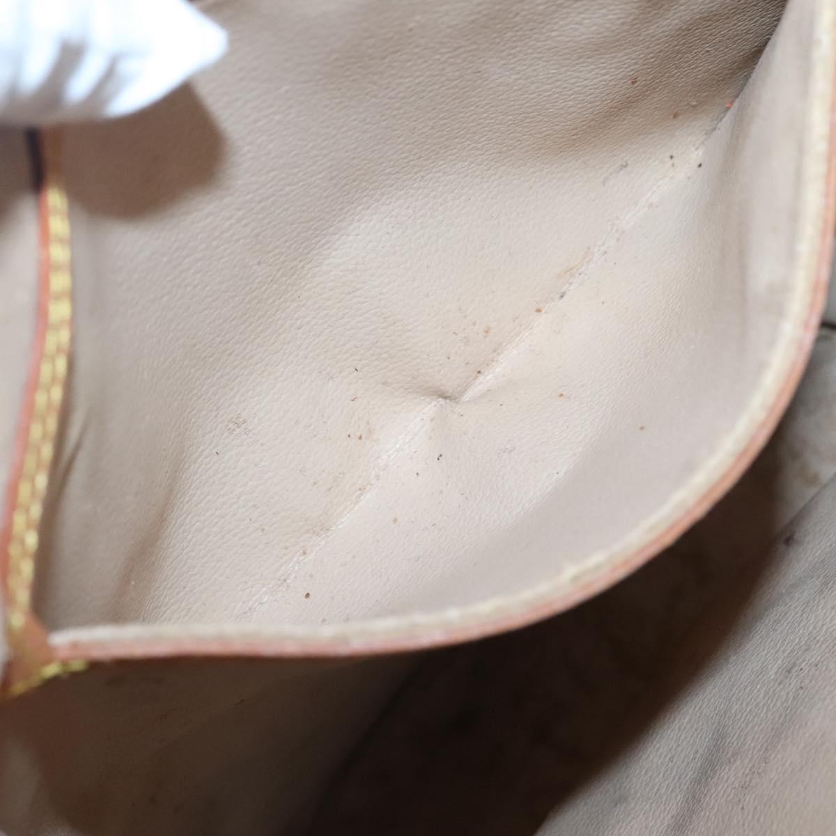 LOUIS VUITTON Monogram Bucket GM Shoulder Bag M42236 LV Auth 124334