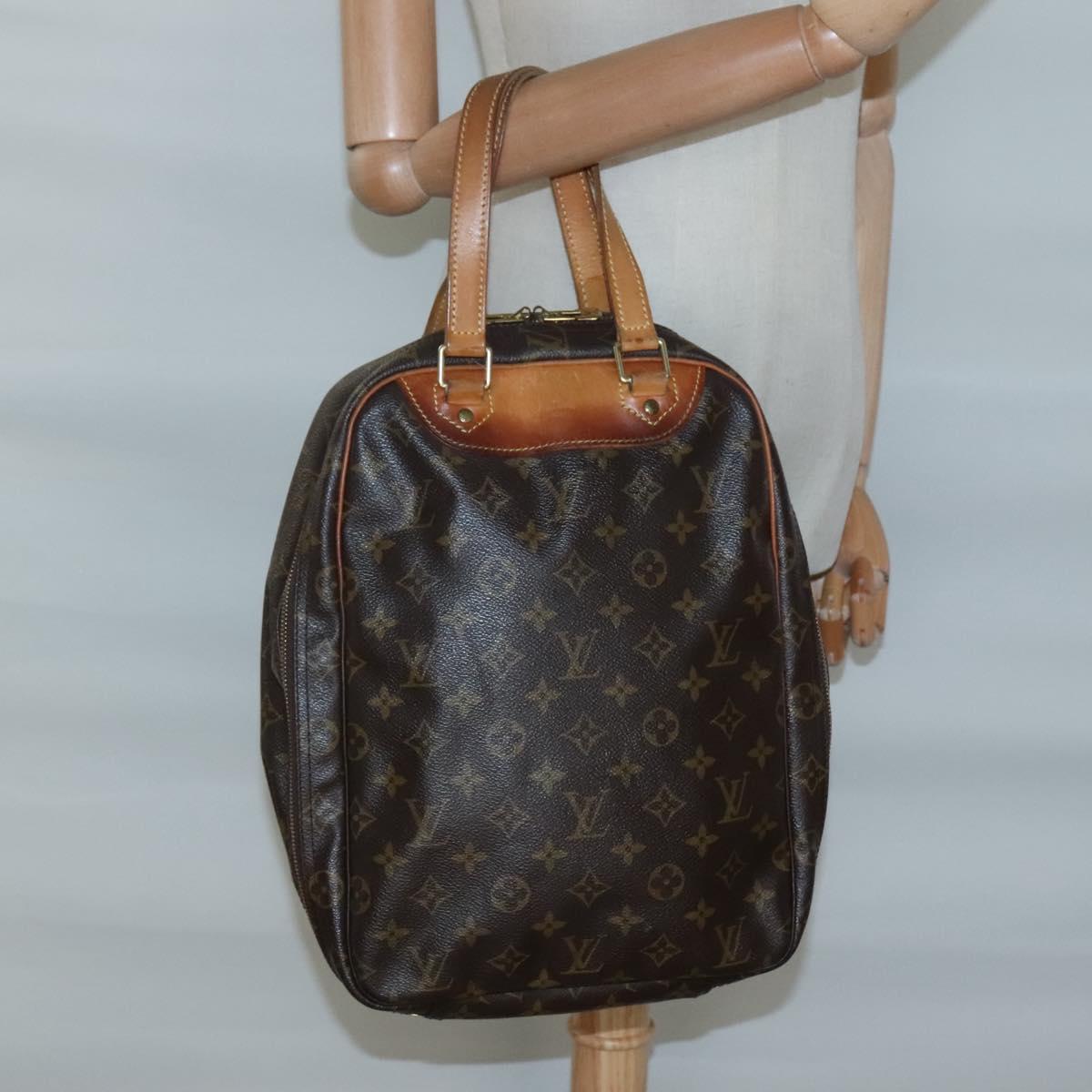 LOUIS VUITTON Monogram Excursion Hand Bag M41450 LV Auth 124366