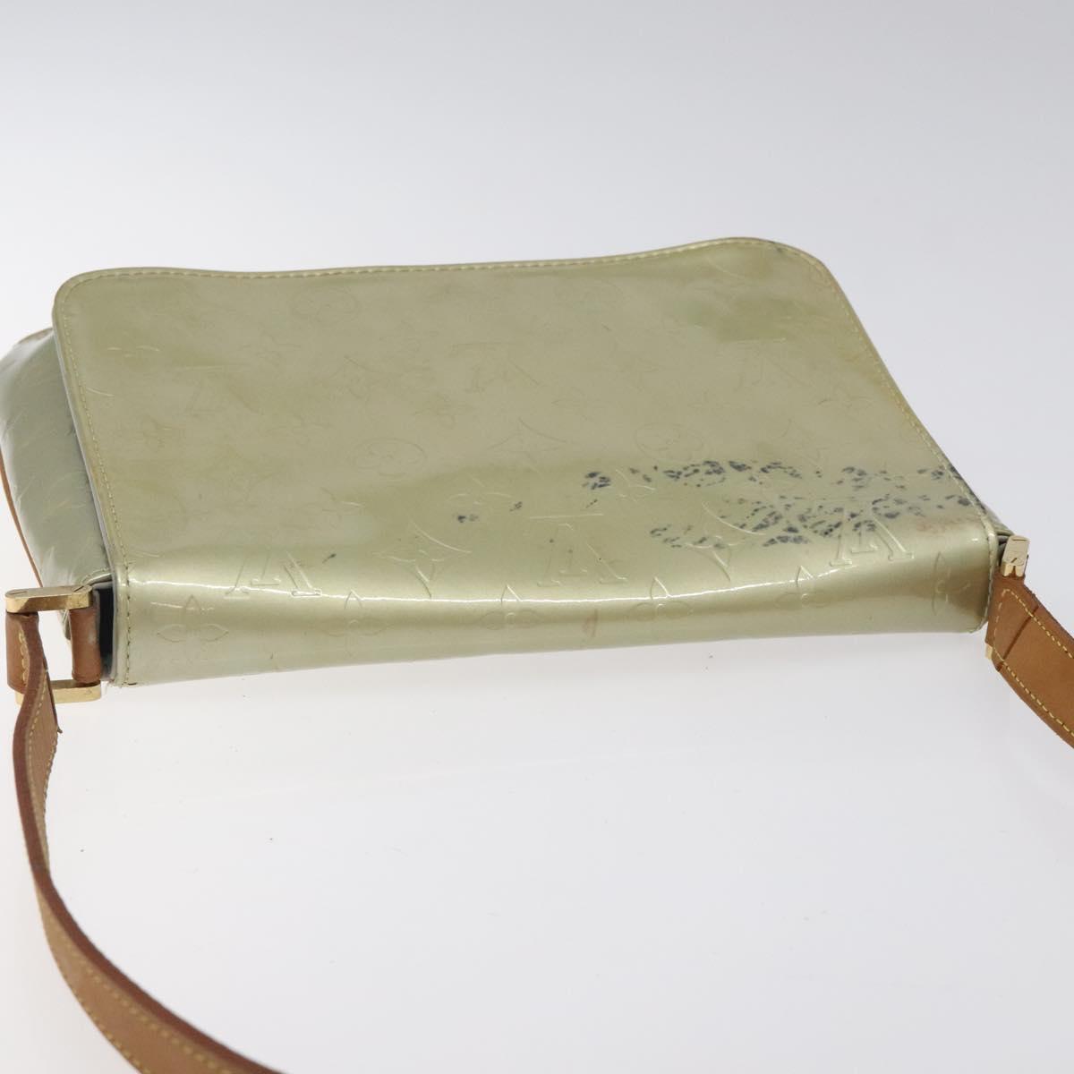 LOUIS VUITTON Monogram Vernis Thompson Street Bag Gris M91008 LV Auth 124371