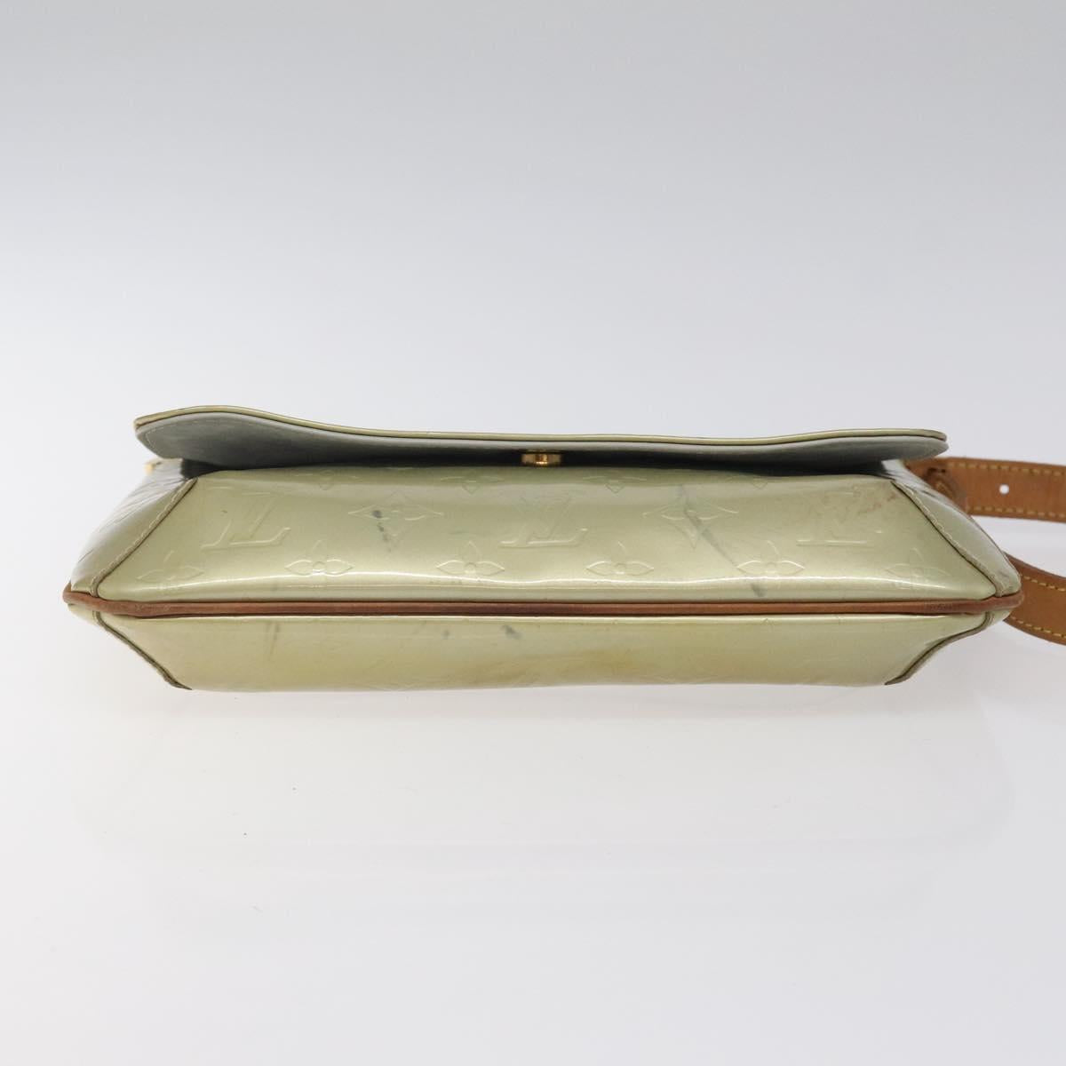 LOUIS VUITTON Monogram Vernis Thompson Street Bag Gris M91008 LV Auth 124371