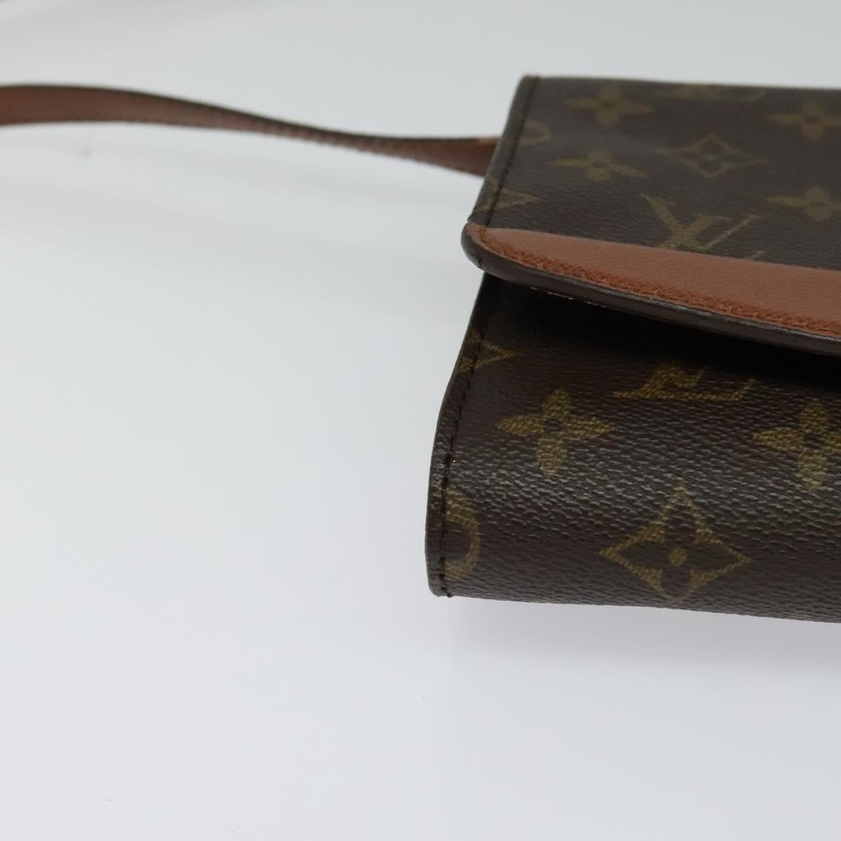 LOUIS VUITTON Monogram Bordeaux 24 Shoulder Bag M51798 LV Auth 124391