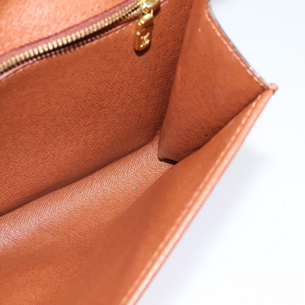 LOUIS VUITTON Monogram Bordeaux 24 Shoulder Bag M51798 LV Auth 124391