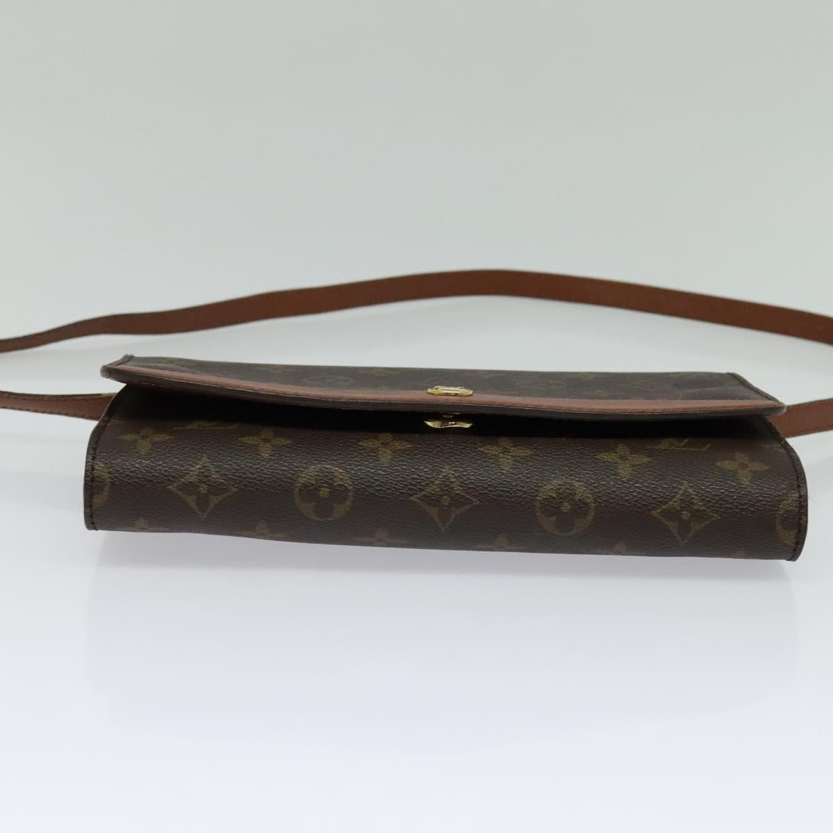 LOUIS VUITTON Monogram Bordeaux 24 Shoulder Bag M51798 LV Auth 124391