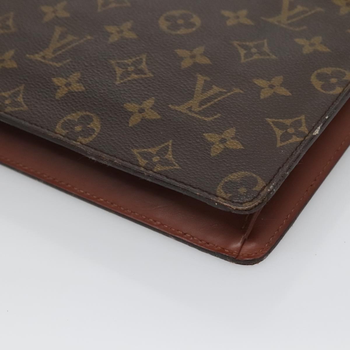 LOUIS VUITTON Monogram Pochette Homme Clutch Bag M51795 LV Auth 124453