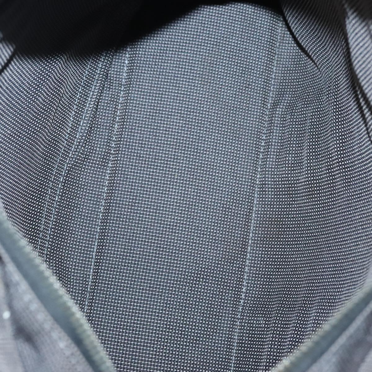 HERMES Her Line PM Tote Bag Canvas Gray Auth 124467