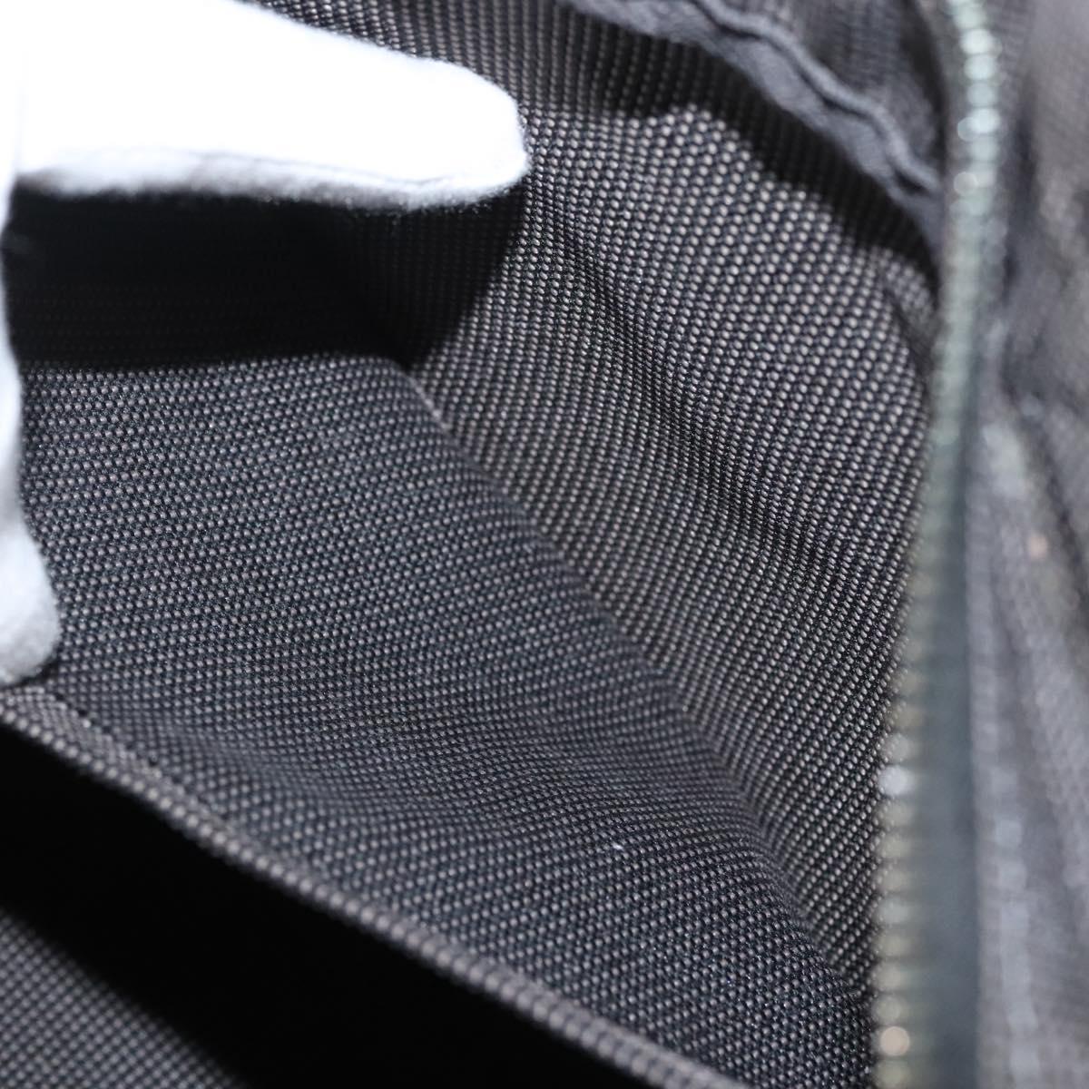 HERMES Her Line PM Tote Bag Canvas Gray Auth 124467