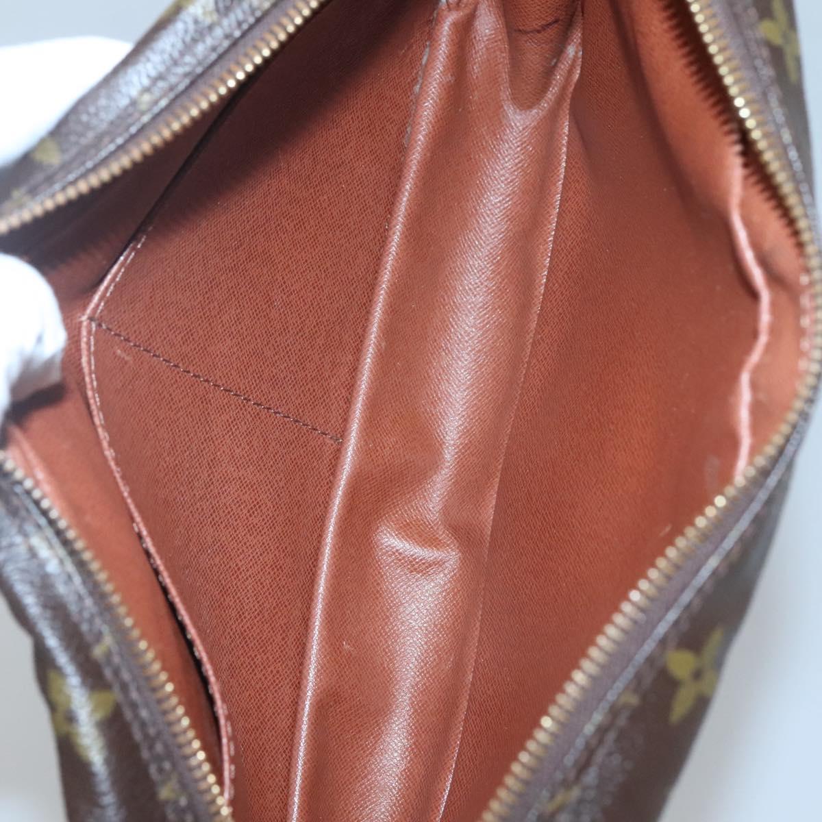 LOUIS VUITTON Monogram Compiegne 28 Clutch Bag M51845 LV Auth 124471