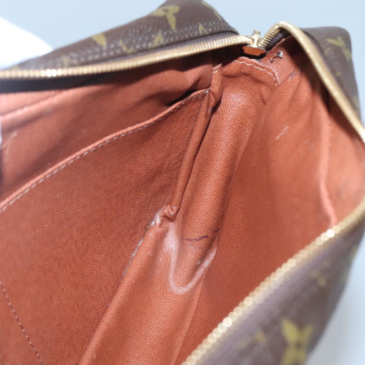 LOUIS VUITTON Monogram Compiegne 28 Clutch Bag M51845 LV Auth 124471