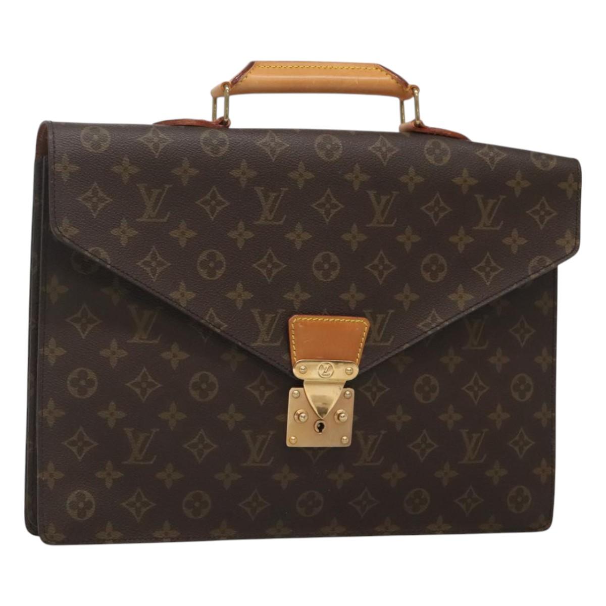 LOUIS VUITTON Monogram Serviette Conseiller Briefcase M53331 LV Auth 124478