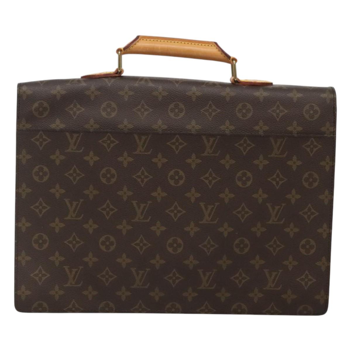 LOUIS VUITTON Monogram Serviette Conseiller Briefcase M53331 LV Auth 124478