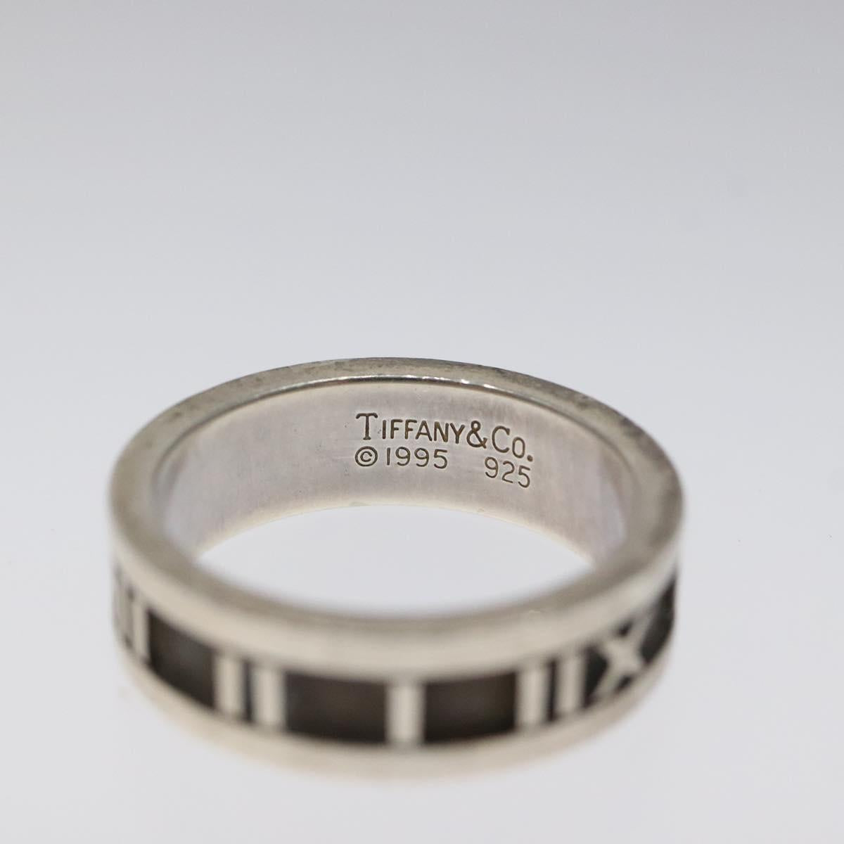 TIFFANY&Co. Atlas Ring Ag925 Silver Auth 124555