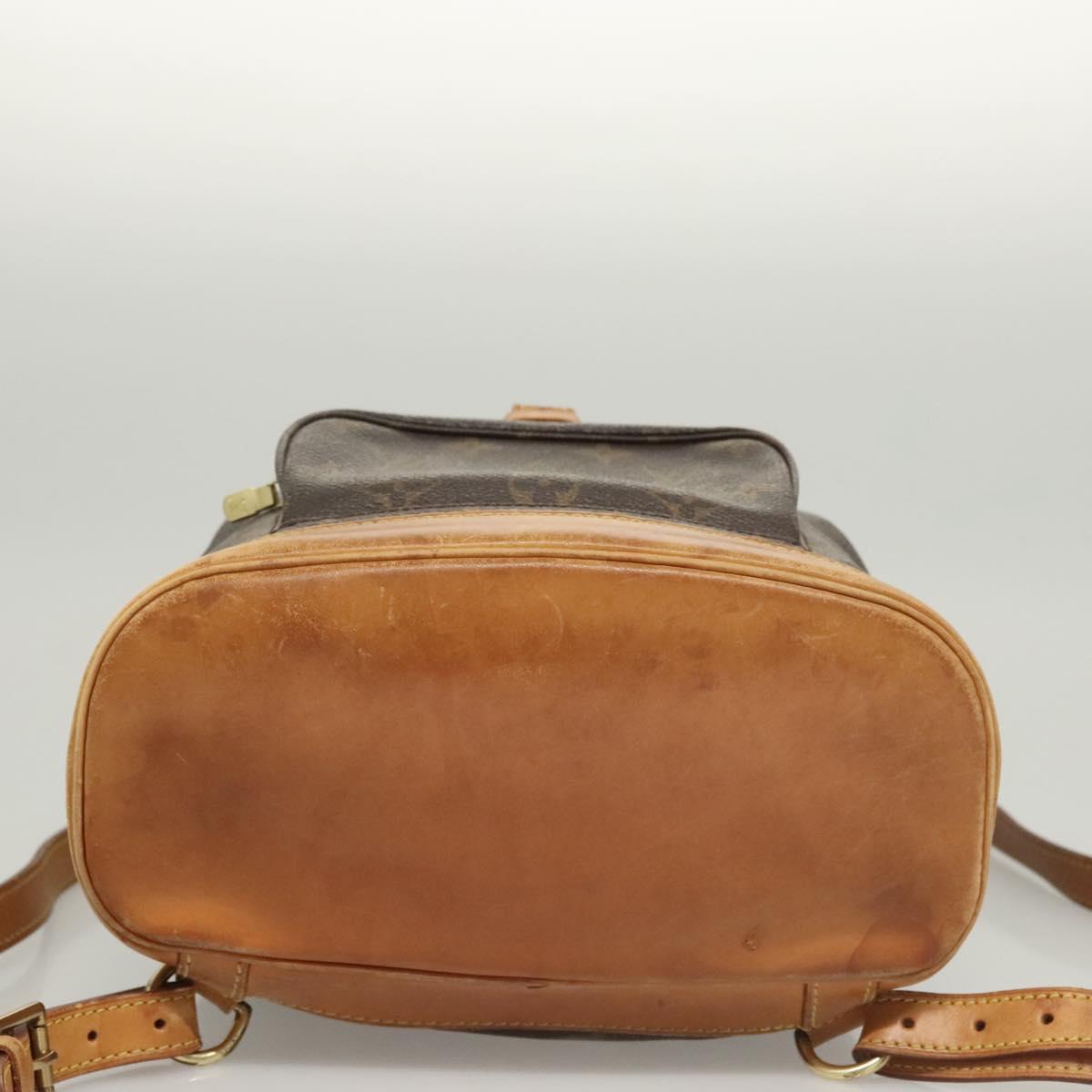 LOUIS VUITTON Monogram Montsouris MM Backpack M51136 LV Auth 124644