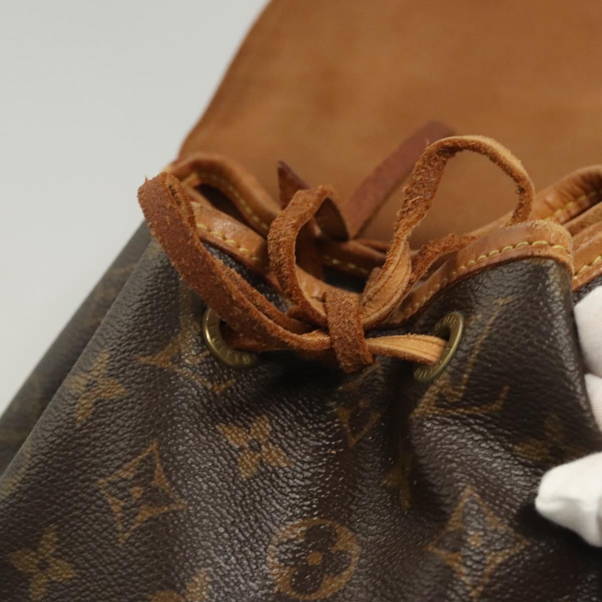 LOUIS VUITTON Monogram Montsouris MM Backpack M51136 LV Auth 124644