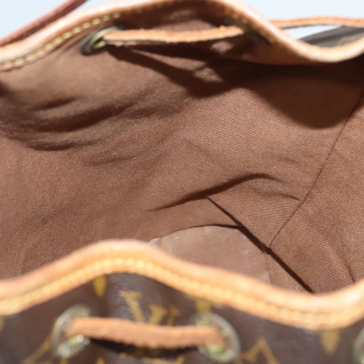 LOUIS VUITTON Monogram Montsouris MM Backpack M51136 LV Auth 124644