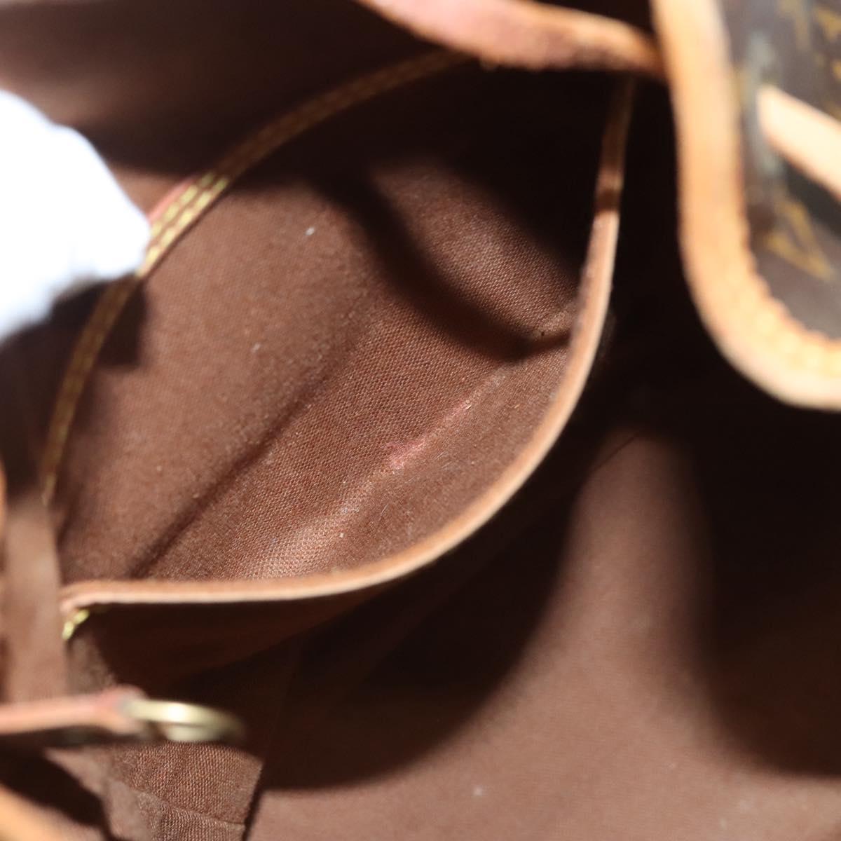 LOUIS VUITTON Monogram Montsouris MM Backpack M51136 LV Auth 124644