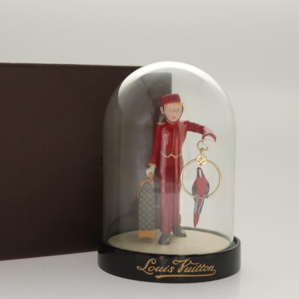 LOUIS VUITTON Bell Boy Snow Globe Clear M99551 LV Auth 124650