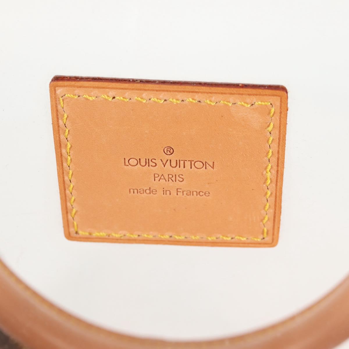 LOUIS VUITTON Isaac Mizrahi Tote Bag Vinyl Leather Clear M99027 Auth 124651SAV