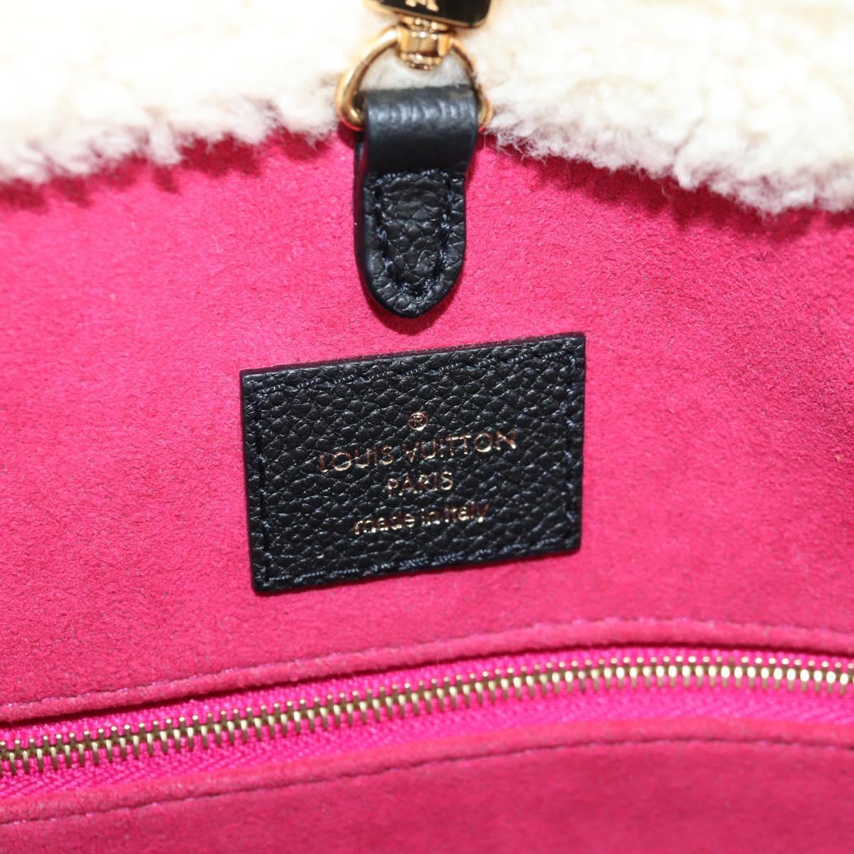 LOUIS VUITTON Monogram Shearing On The Go GM Tote Bag M56958 LV Auth 124652S