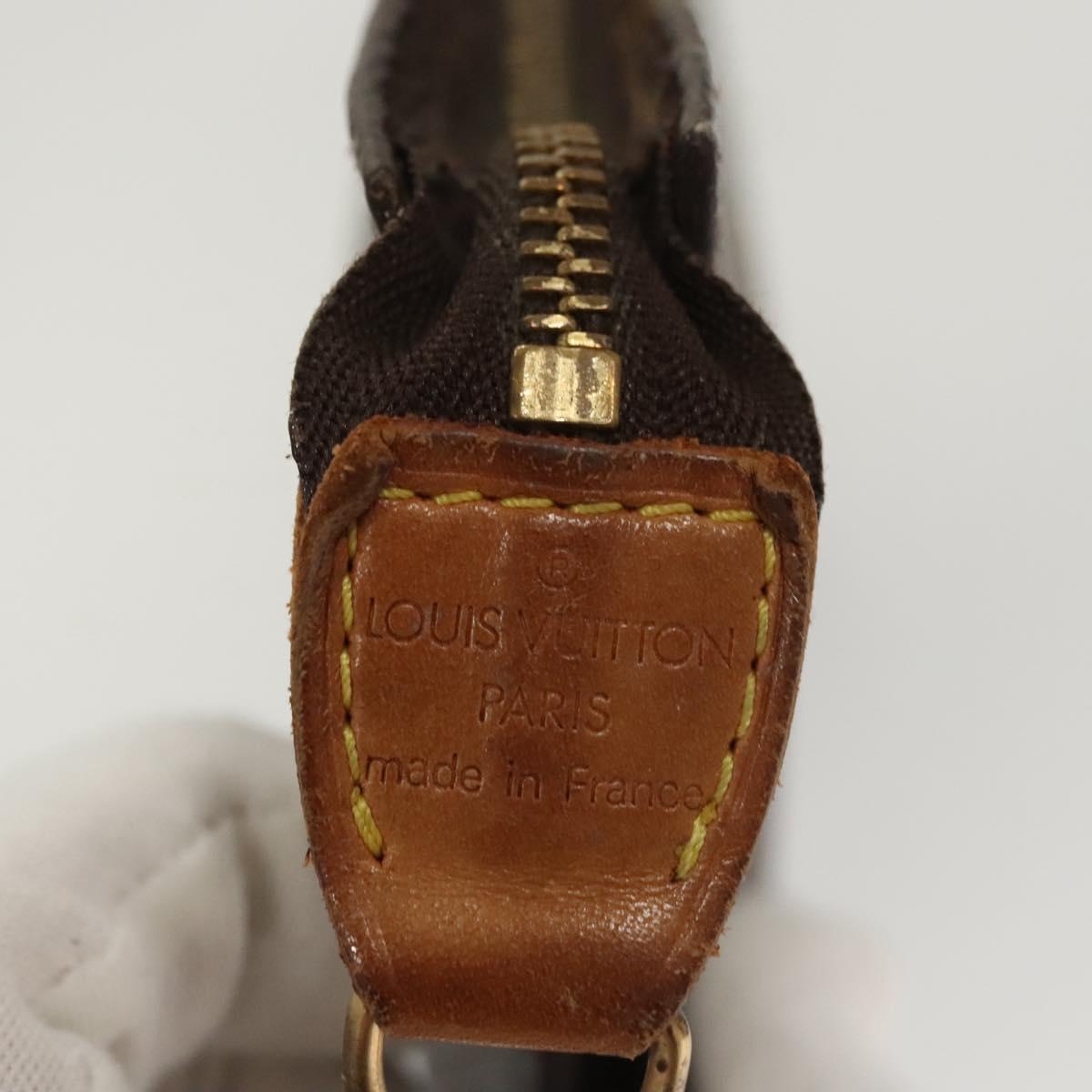 LOUIS VUITTON Monogram Bucket GM Pouch Accessory Pouch LV Auth 124662