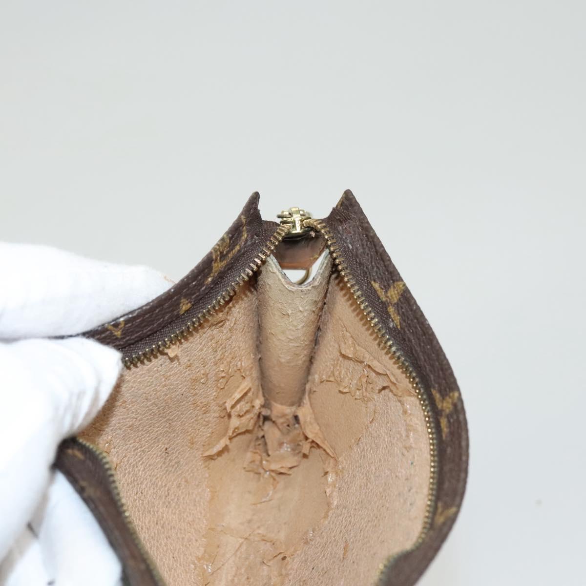 LOUIS VUITTON Monogram Bucket GM Pouch Accessory Pouch LV Auth 124662